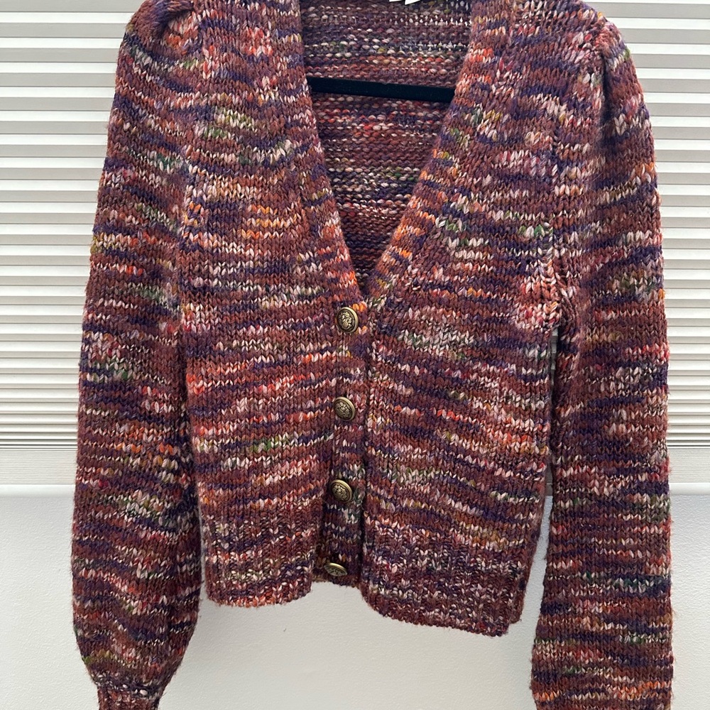 Veronica Beard button up sweater XS